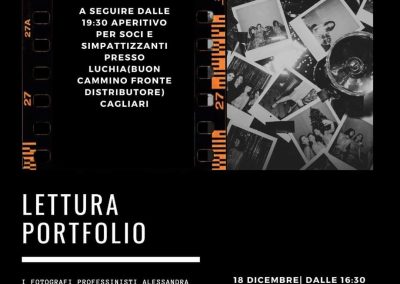 Lettura Portfolio con Alessandra Cecchetto e Michelangelo Sardo