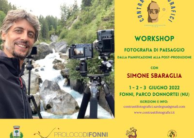 Workshop Fotografia di Paesaggio con Simone Sbaraglia
